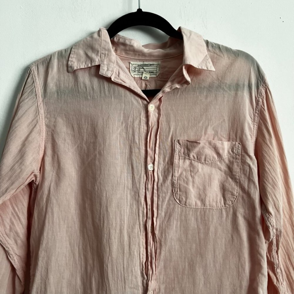 Current Elliott Button Down Cotton Casual Shirt - image 2